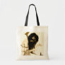Girl with Harp Tote Bag