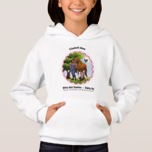Girl with Horse and Dog Hoodie