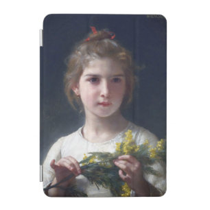 Girl with Mimosa, Bouguereau iPad Mini Cover