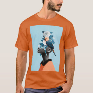 Girl with parrot T-Shirt