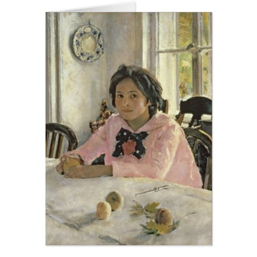 Girl with Peaches, 1887 (Front)