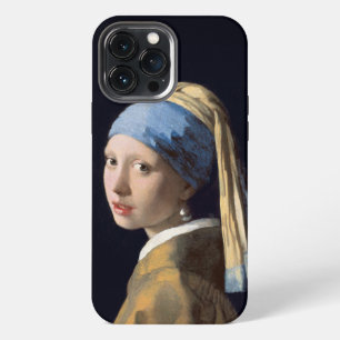 Girl with pearl earring 1665 Johannes Vermeer iPhone 13 Pro Max Case