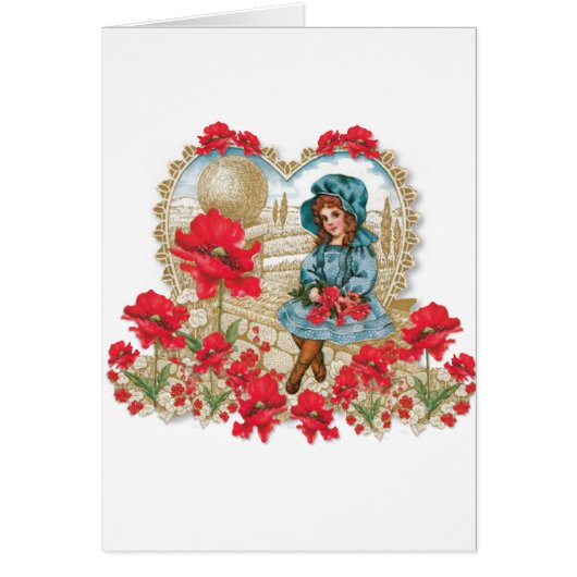 Girl with Poppies (Front)