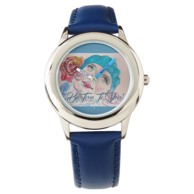 Girl With Red Rose Beret Be True May 28th Watch (Front)
