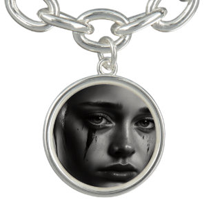 Girl with tears bracelet