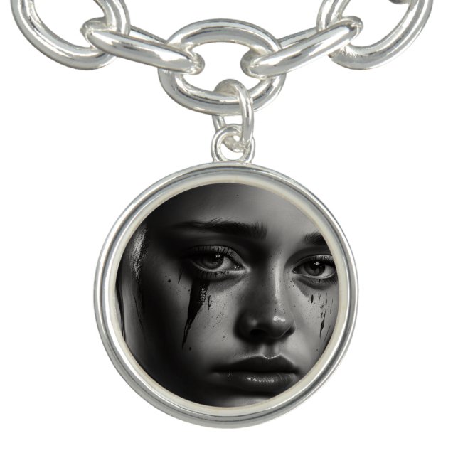 Girl with tears bracelet (Design)
