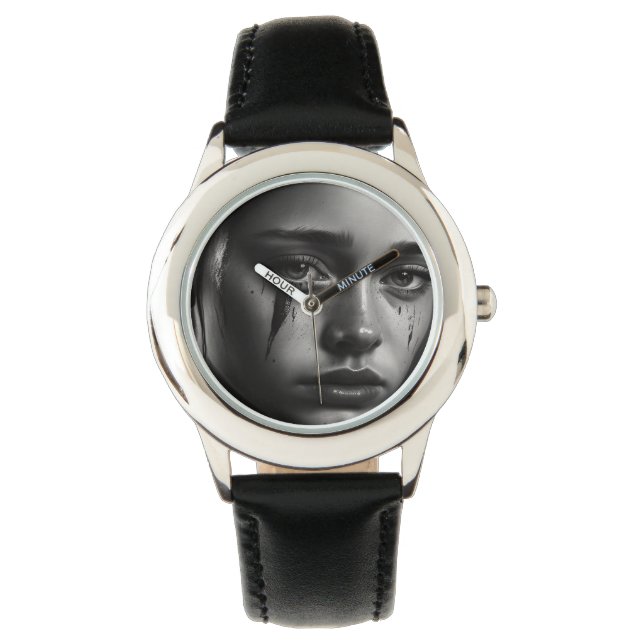 Girl with tears watch (Front)