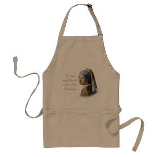 Girl with the Pearl Earring Adult Apron