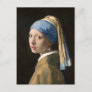 Girl with the pearl earring - Johannes Vermeer Postcard