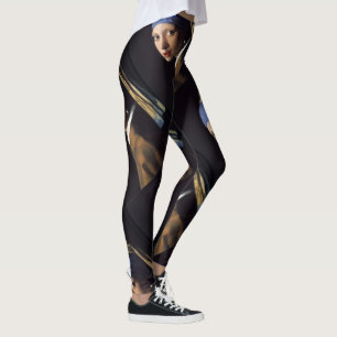 girl with the pearl earring leggings