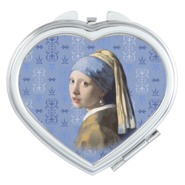 Girl with the Pearl Earring Vanity Mirror (Front)