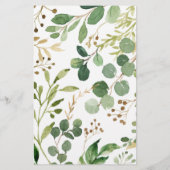 Girl Woodland Floral What's In Your Phone Game (Back)