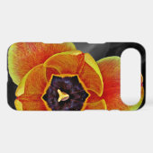 Girl-y Flower-y Tulip iPhone case (Back (Horizontal))