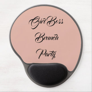 Girlboss Brunch Party Gel Mouse Pad