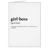 Girlboss - Dictionary meaning (Front)