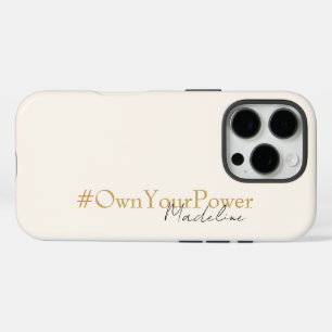 Girlboss Empowerment Gift - Personalized Name  iPhone 16 Pro Case