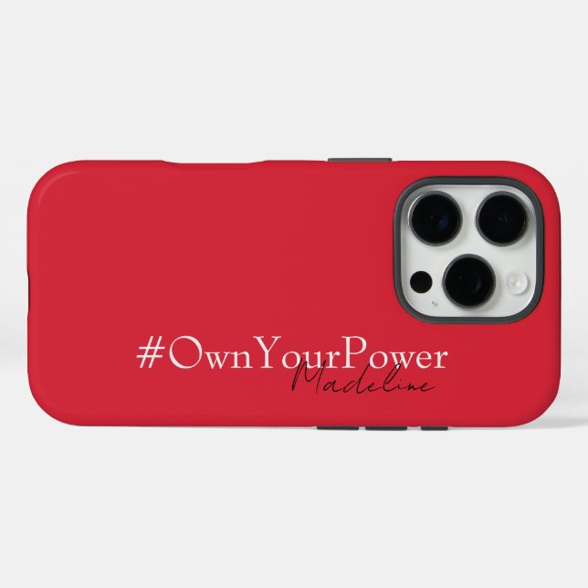 Girlboss Empowerment Gift - Personalized Name  Case-Mate iPhone Case (Back (Horizontal))