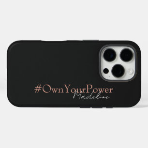 Girlboss Empowerment Gift - Personalized Name iPhone 16 Pro Case