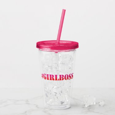 #GirlBoss - Fun Girlpower Quote