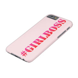 #GirlBoss - Fun Quote Phone case