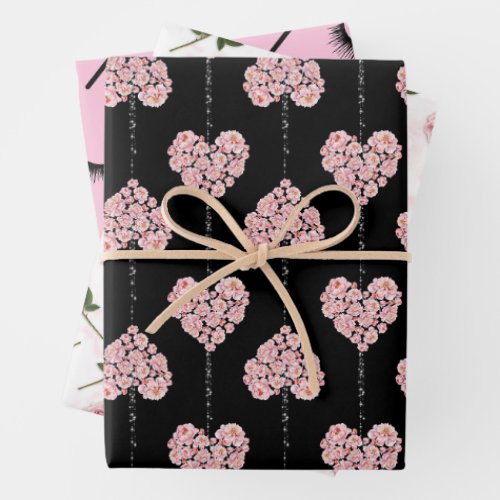 GIRLBOSS SPRING PATTERN WRAPPING PAPER SHEETS
