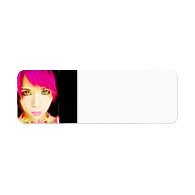 GirlFace 8 Label (Front)