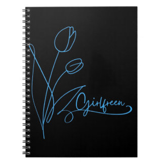 Girlfreen logo - Spiral Photo Notebook