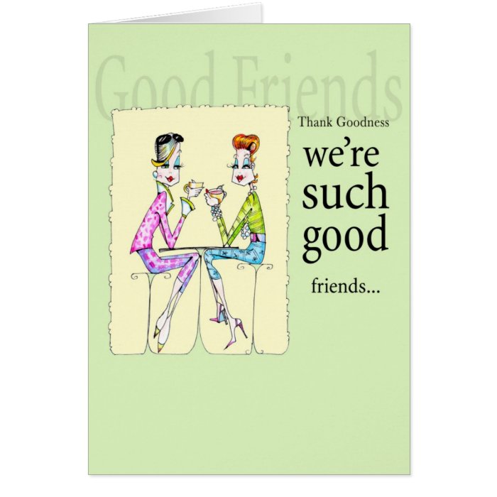 Girlfriend birthday or friendship card