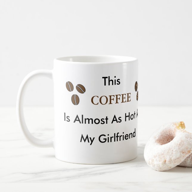 Girlfriend Coffee Mug (With Donut)