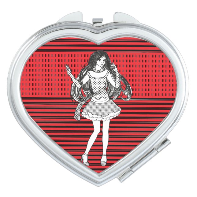 girlfriend compact mirror (Front)