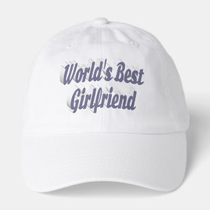 Girlfriend gray typography hat