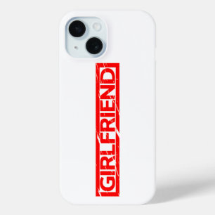 Girlfriend Stamp iPhone 15 Case