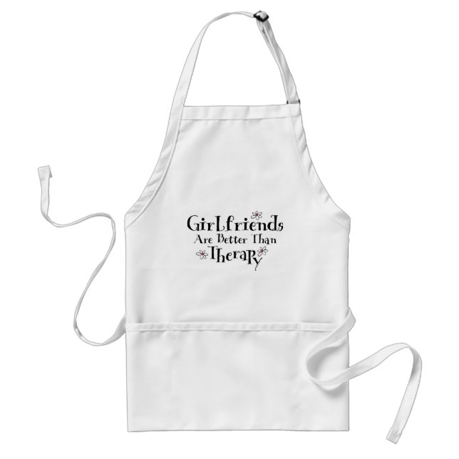 Girlfriend Therapy Adult Apron (Front)