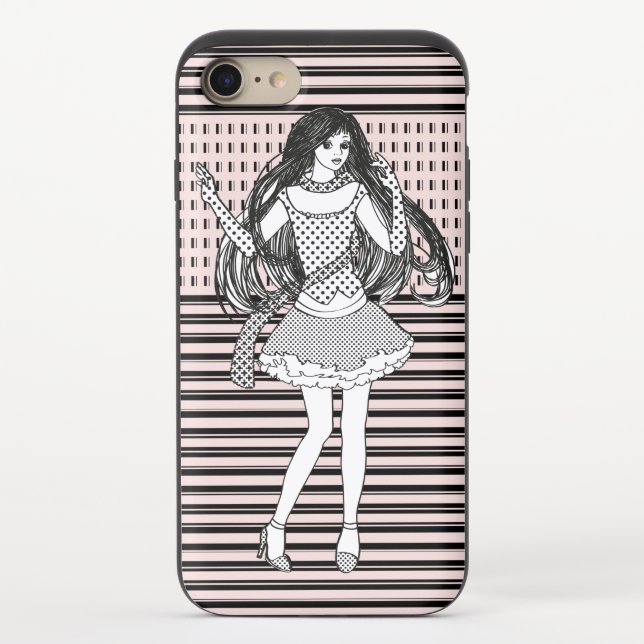 girlfriend uncommon iPhone case (Back)