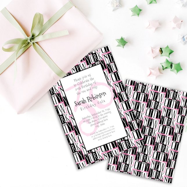 Girlfriends 30th Birthday Party in New York City Invitation (Creator Uploaded)