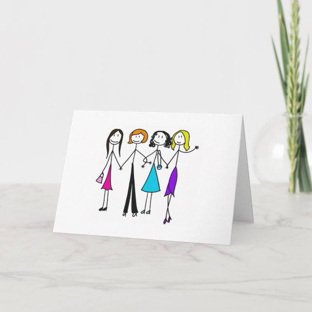 Girlfriends Card (Front)