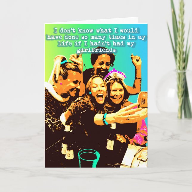 Girlfriends in Life  Card (Front)