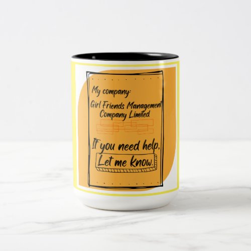 Girlfriends Management Two_Tone Coffee Mug