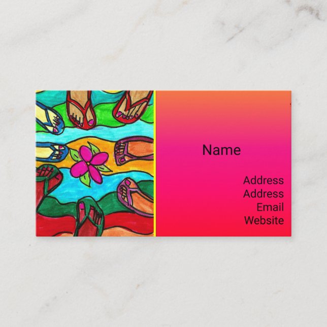 GIRLFRIENDS Standard Business Card (Front)