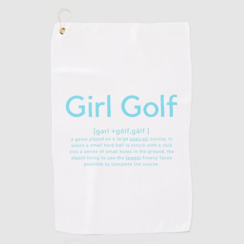 GirlGolf Towel