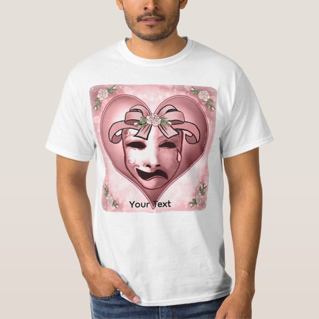 Girlie Actor Mask T-Shirt (Front)