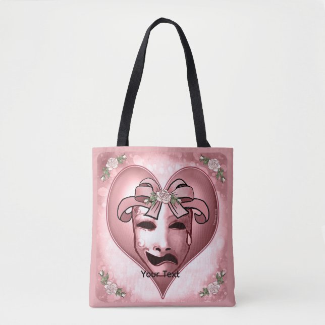 Girlie Actor Mask  Tote Bag (Front)
