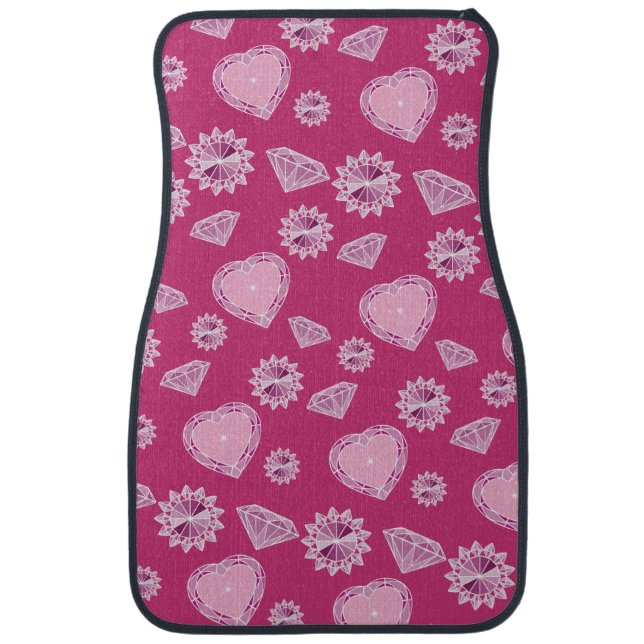 Girlie Bling Car Mat (Front)