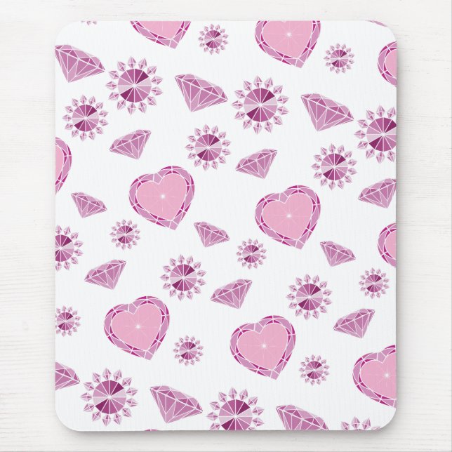 Girlie Bling Mouse Pad (Front)