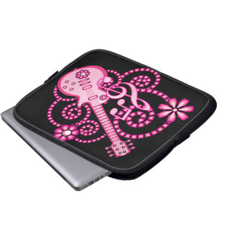 Girlie Guitar Laptop Sleeve