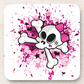 Girlie Skull Coaster