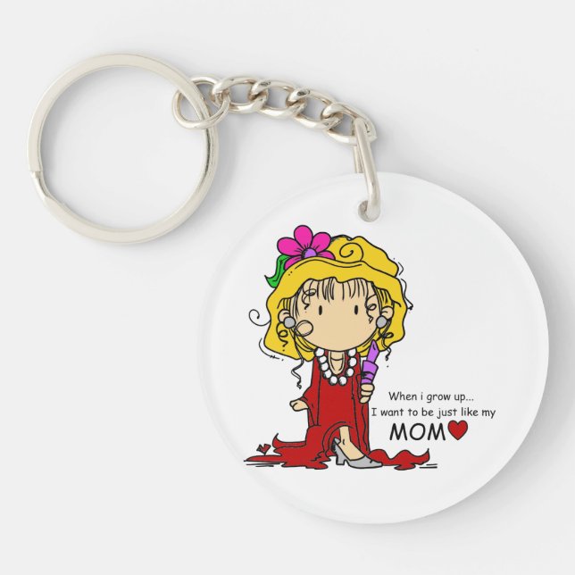 girllikemomm.png keychain (Front)