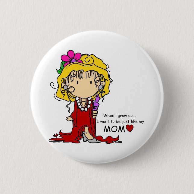 girllikemomm.png pinback button (Front)