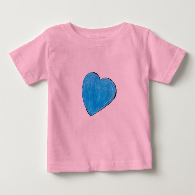 GirlLovesBlue Baby T-Shirt (Front)