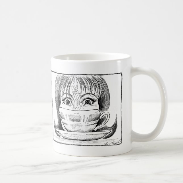 GirlnCup - custom coffee mug (Right)